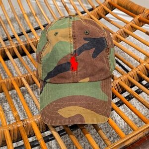 POLO RALPH LAUREN CAMO HAT